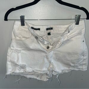 Wild Fable White Jean Shorts Size 2